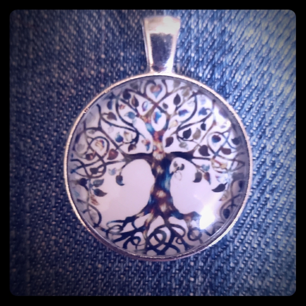 Unique tree of life pendant
